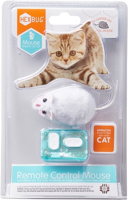 HEXBUG Remote Controlled Mouse Cat Toy