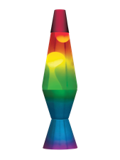 Lava Lite Rainbow Lava Lamp