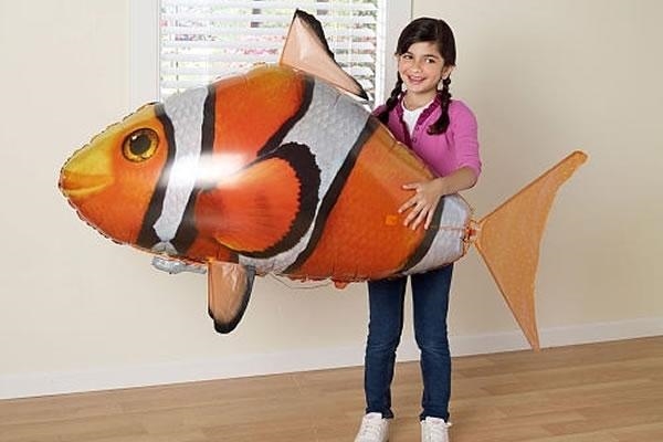 Air Swimmers Remote Control Fish Shark and Clownfish