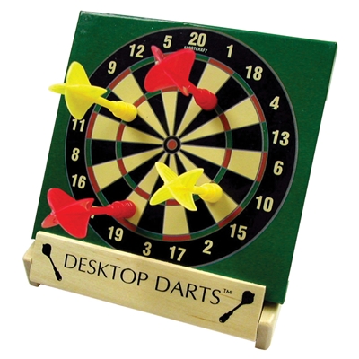 Desktop Darts (Mini Dart Board and Dart Set)
