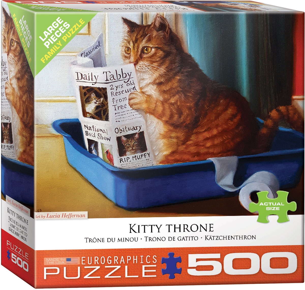 Yoga Cats 1000 Pcs Eurographics Jigsaw Puzzle SEALLED BN for sale online 