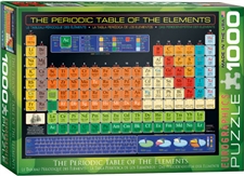 Periodic Table of Elements Jigsaw Puzzle