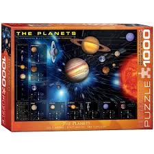 Eurographics 1000 pc Jigsaw Puzzle - THE PLANETS
