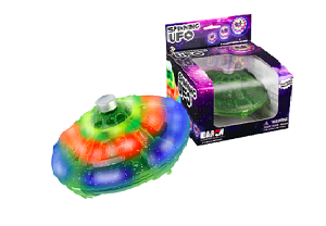 Infinity Spinning UFO Light Up Top Kids Childs Top Kids Enfant Jeux Jouets cadeaux 